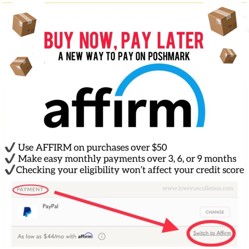 BUY NOW & PAY LATER!